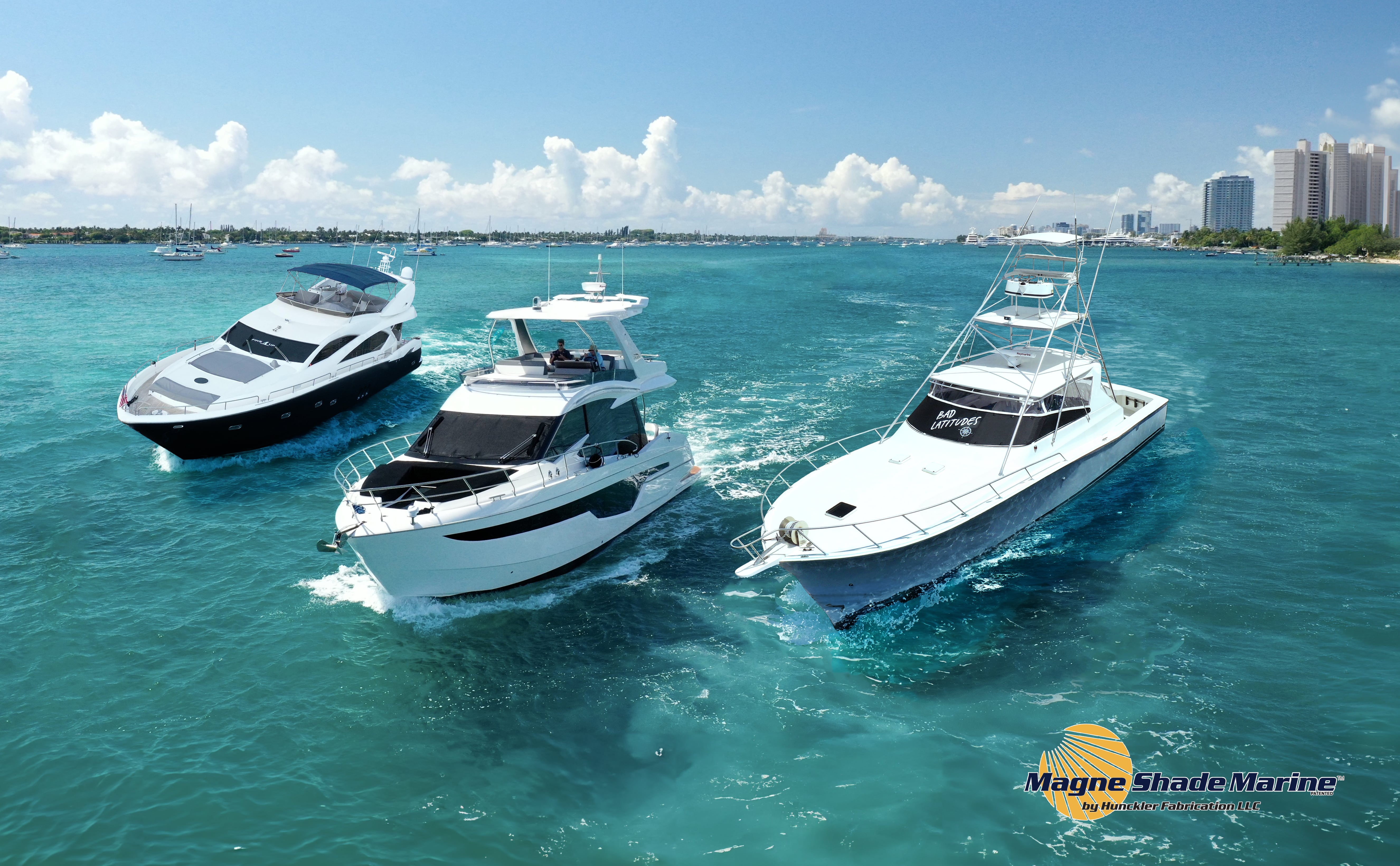 Cruise in Comfort: How Magne Shade Marine™ Keeps Your Yacht Cool